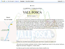 Tablet Screenshot of camping-vallfosca.com